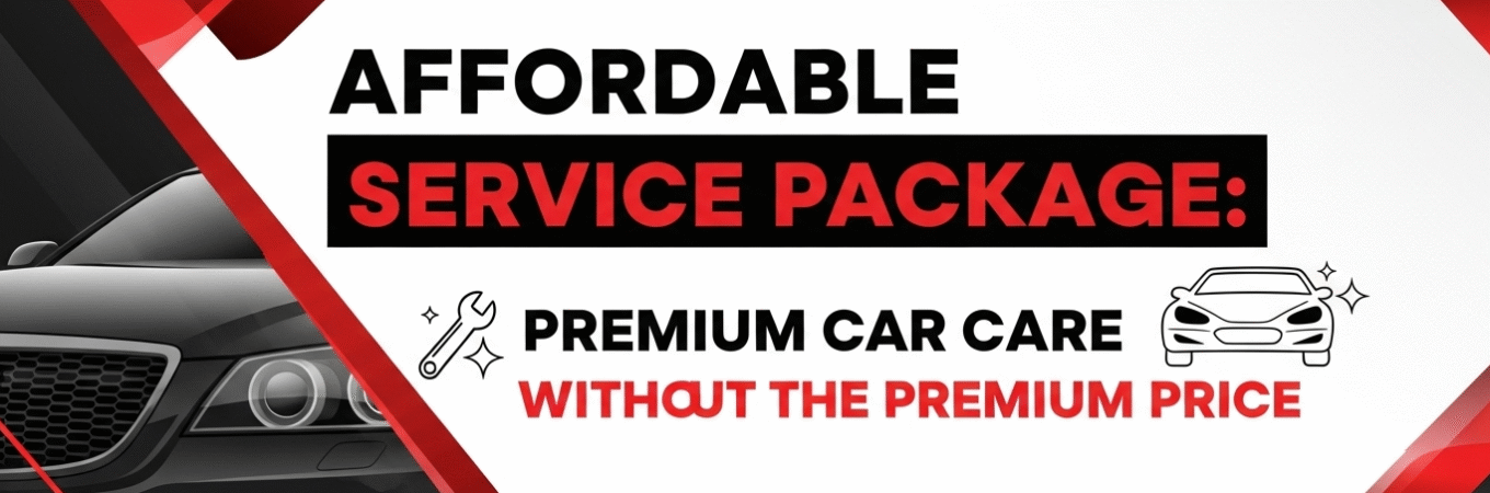 Affordable Service Package: Premium Car Care Without the Premium Price