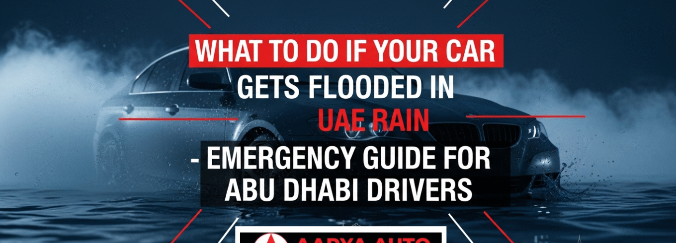If Your Car Gets Flooded in UAE