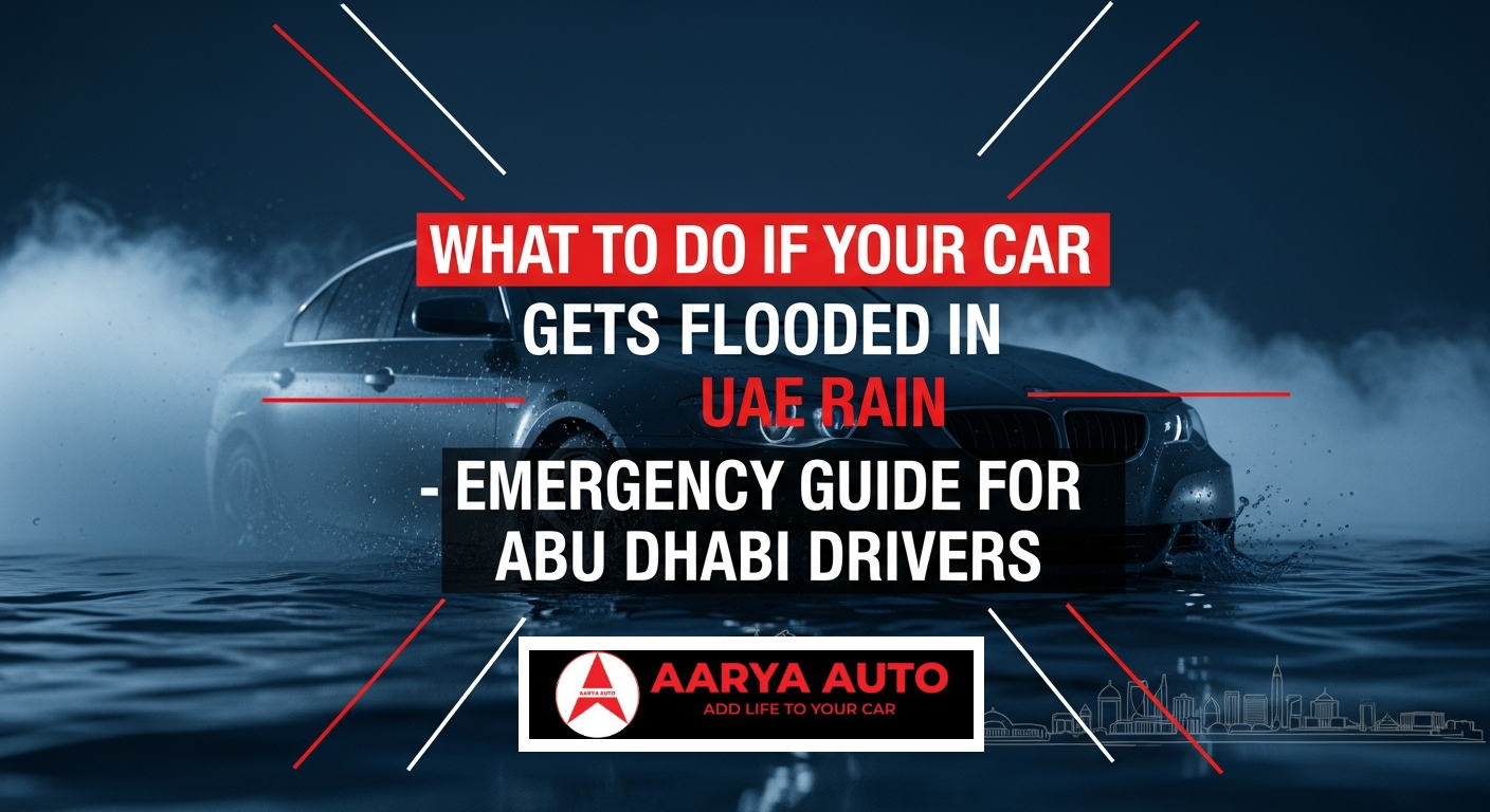 If Your Car Gets Flooded in UAE