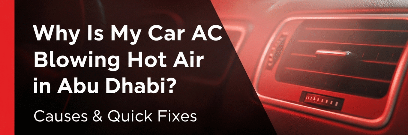 Why Is My Car AC Blowing Hot Air in Abu Dhabi