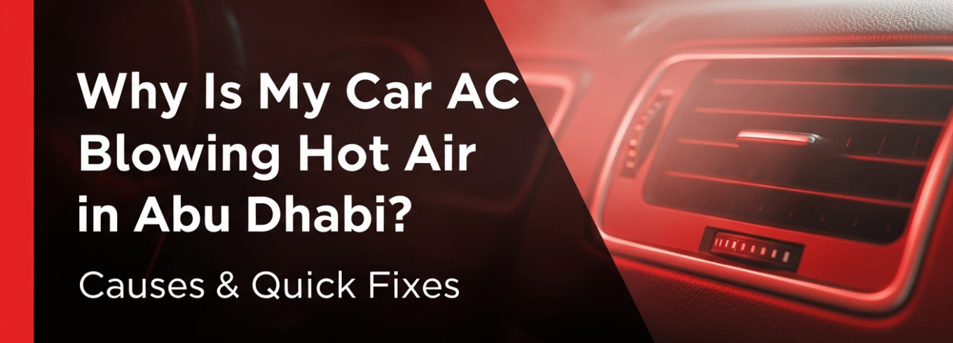 Why Is My Car AC Blowing Hot Air in Abu Dhabi