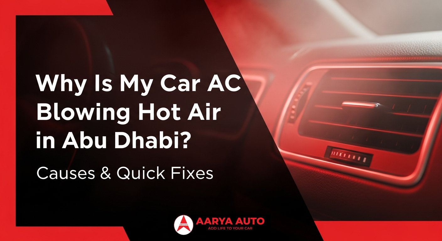 Why Is My Car AC Blowing Hot Air in Abu Dhabi
