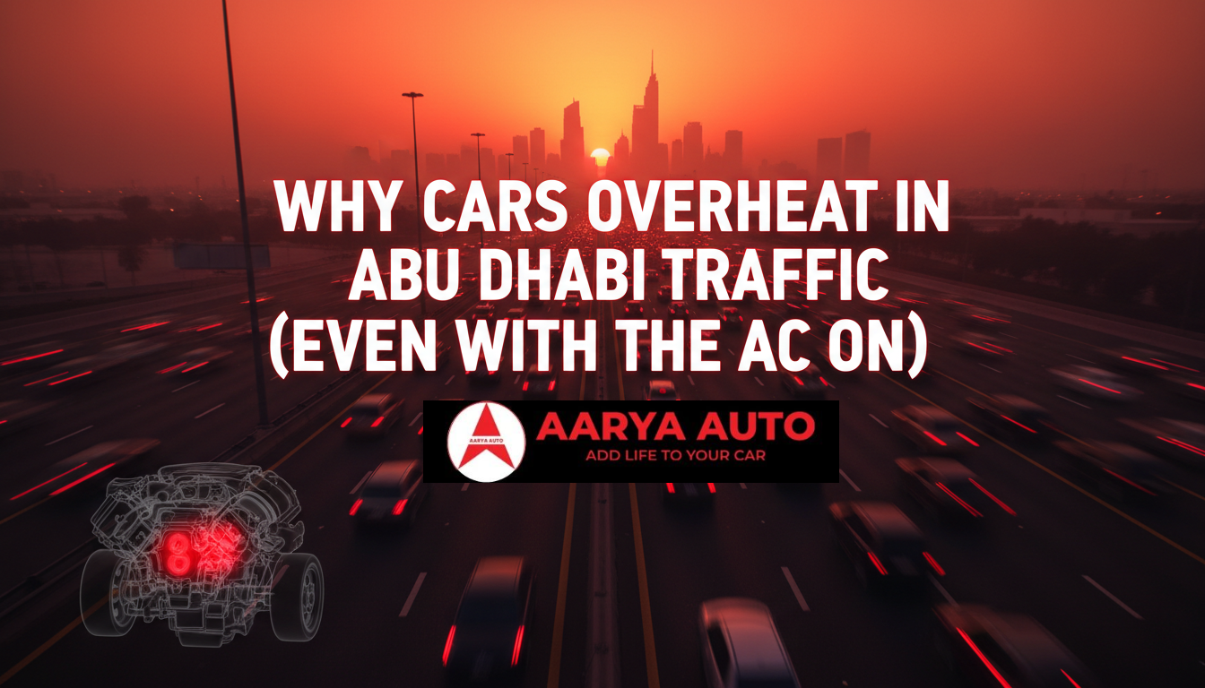 Why Cars Overheat in Abu Dhabi Traffic (Even with the AC On)