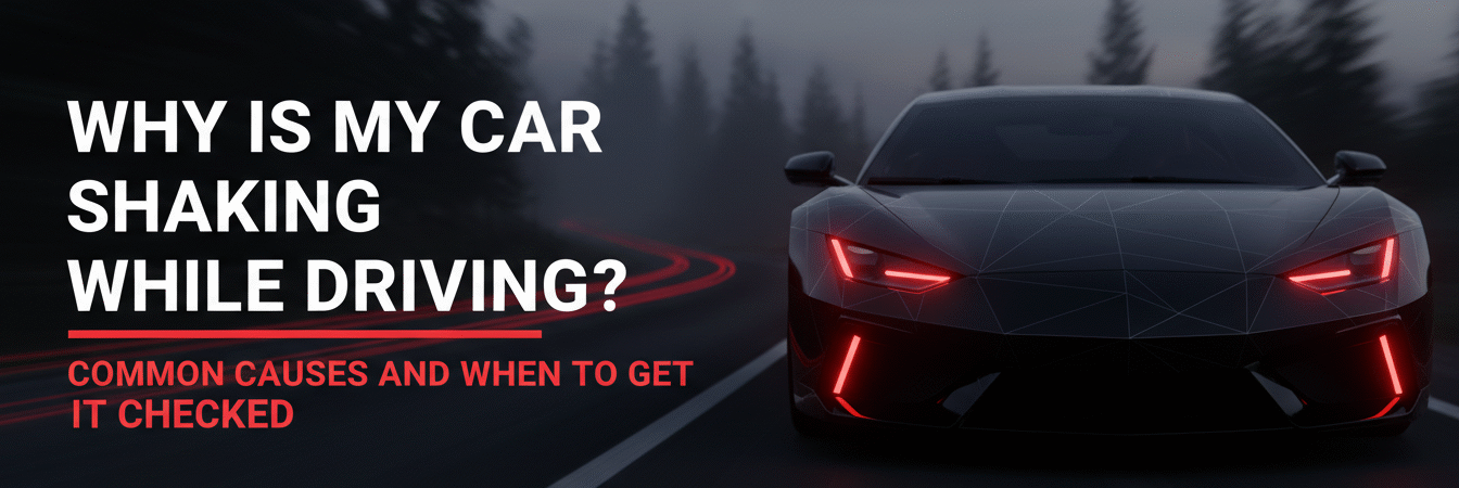 Why Is My Car Shaking While Driving? Common Causes and When to Get It Checked