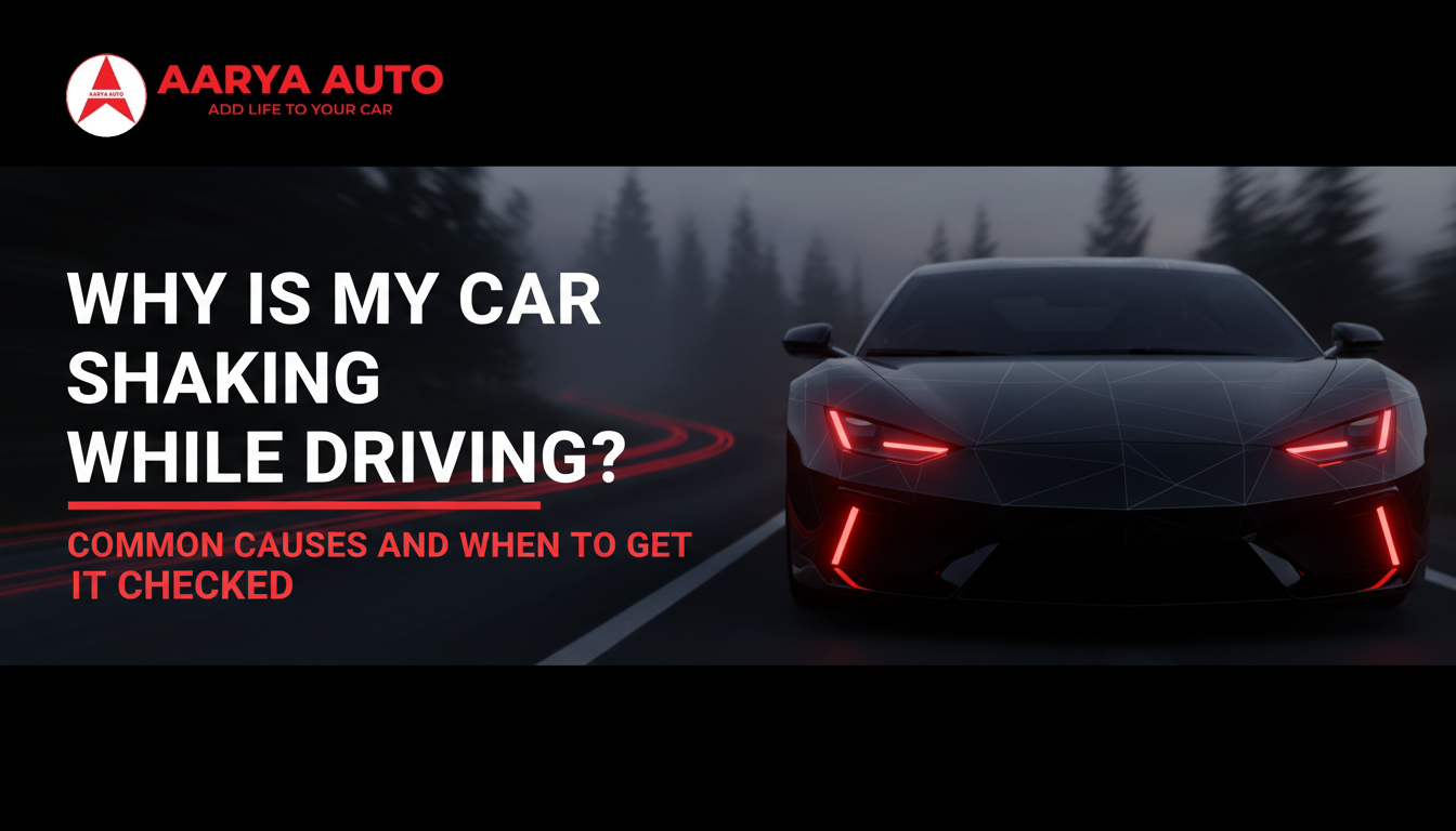Why Is My Car Shaking While Driving? Common Causes and When to Get It Checked